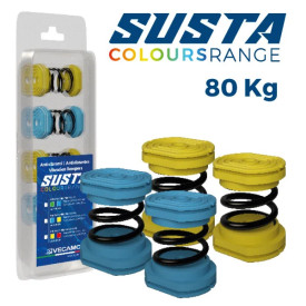 VIBRATION DAMPERS SUSTA FOR CONDENSERS UP TO 80 KG Vecamco