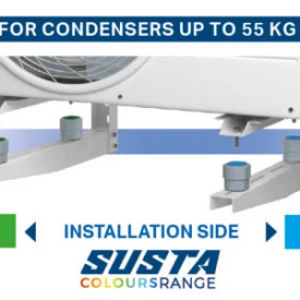 VIBRATION DAMPERS SUSTA+ FOR CONDENSERS UP TO 55 KG Vecamco