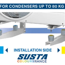 VIBRATION DAMPERS SUSTA+ FOR CONDENSERS UP TO 80 KG Vecamco