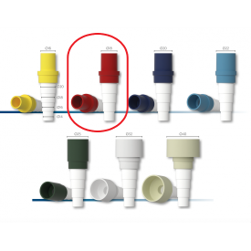 CONDENSATION CONNECTION SOFT-RIGID CCSR18 RED  "VECAMCO"