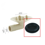 Drain Plug for Outdoor A/C Unit Water Outlet Ø32 ACRTOOLS