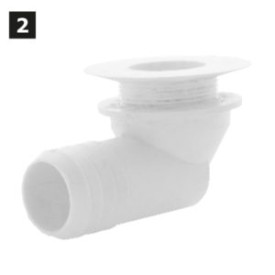 CONDENSATE WASTE WITH Ø 25 CONNECT ACRTOOLS 