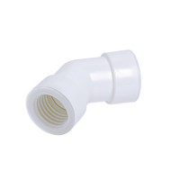 ΕΞΑΡΤΗΜΑ ΑΠΟΧΕΤΕΥΣΗΣ ΓΩΝΙΑ 45° PVC Ø20 VECAMco