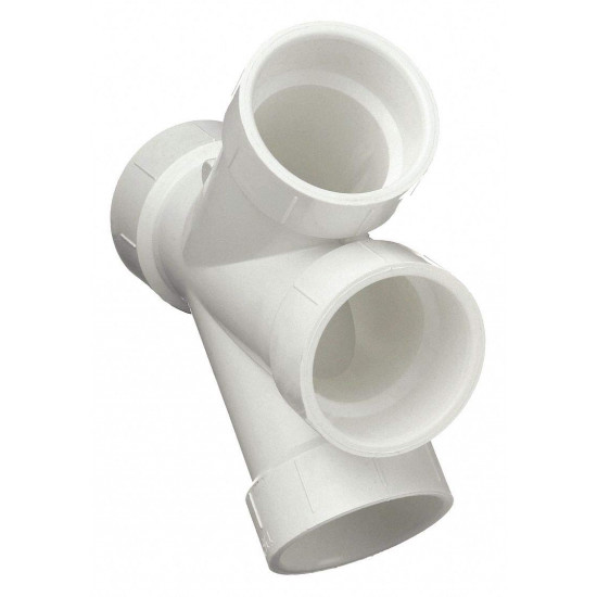  PVC DWV Double Wye "Castel Engineering"