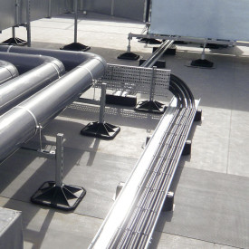 FIX-IT-FOOT FLOOR FASTENING SYSTEM 400mm, low with "MEDIUM" BBJ channel
