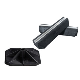 Fastening system with feet & anti-vibration pads (SET) 305mm x 305mm BIG FOOT