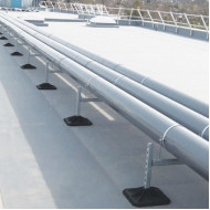 Anti-vibration Fastening system ''H-FRAME'' 305x305x75mm SMALL BBJ