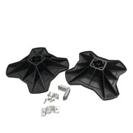 Anti-vibration Fastening system ''H-FRAME'' 305x305x75mm SMALL BBJ