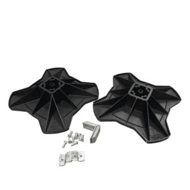 Anti-vibration Fastening system ''H-FRAME'' 305x305x75mm SMALL BBJ