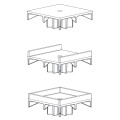 Anti-Vibration-system-platform-support-fastening-platforms-305mm-BIG-FOOT