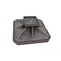 Fastening system  "PLATFORM FLAT-LEGS SET" 350mm, BIG FOOT 