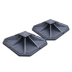 Fastening system  "PLATFORM FLAT-LEGS SET" 350mm, BIG FOOT 