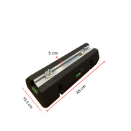 ANTI-VIBRATION FLOOR FASTENING SYSTEM RUBBER ACR450mm with Channel ACRTOOLS