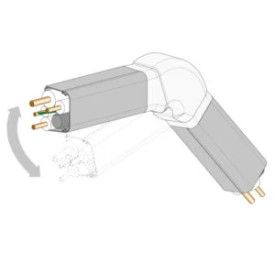 ADJUSTABLE BEND from 45° to 135° 65x50 VECAMco 