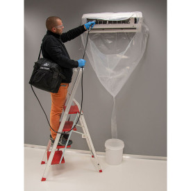 Wally Split Air Conditioning Cleaning Cover Bag ERRECOM 