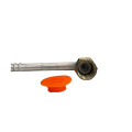Akro-flare-6-thylhko-flare-BARB-90deg-gwnia-Omega