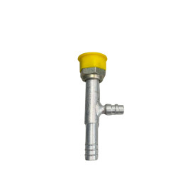 ΕΥΘΕΙΟ ΑΚΡΟ ORING #10 με Λήψη Πλήρωσης (QUICK COUPLER) OMEGA 