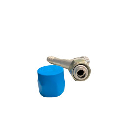 ΑΚΡΟ ORING #8 με Λήψη Πλήρωσης (QUICK COUPLER) 45° γωνία Omega 