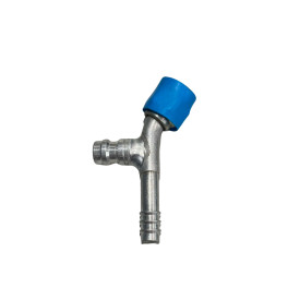 ΑΚΡΟ ORING #8 με Λήψη Πλήρωσης (QUICK COUPLER) 45° γωνία Omega 