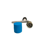 ΑΚΡΟ ORING #6 με Λήψη Πλήρωσης (QUICK COUPLER) 90° γωνία Omega 