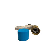ΑΚΡΟ ORING #10 με Λήψη Πλήρωσης (QUICK COUPLER) 90° γωνία Omega 