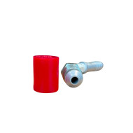 Fitting Flare #6 with Male Thread #8 45° angle OMEGA