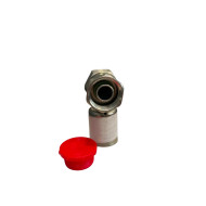 Fitting Oring ROT-0R(10) with 90° Steel Elbow for Freon 134 + Quick Coupler Port