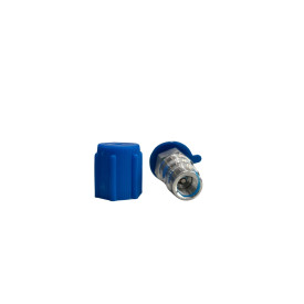 ADDAPTOR 1/4 ΘΥΛ. (R12) ΣΕ R134a auto ΧΑΜΗΛΗΣ ΜΠΛΕ 910-695 ACRTOOLS 