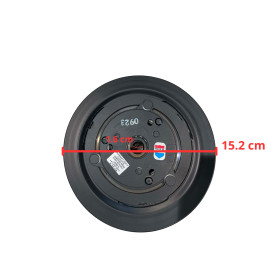 CLUTCH ASSY 6" 2Α 12V YORK OMEGA