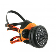 Half face mask, covers the nose and mouth with 1 dust filter 761-A, dust, CLIMAX Spain ..