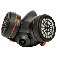 Half face mask, covers the nose and mouth with 2 dust filters 755-Α1, dust, CLIMAX Spain ..