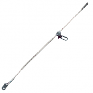 Rope fall arrest lanyard CU 31/1 series CLIMAX