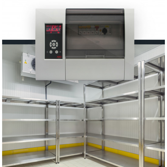 Refrigeration controller for walk-in fridges AKO type AKO-15651 mounting measurements Refrigeration controller for walk-in fridges AKO type AKO-15651 mounting measurements