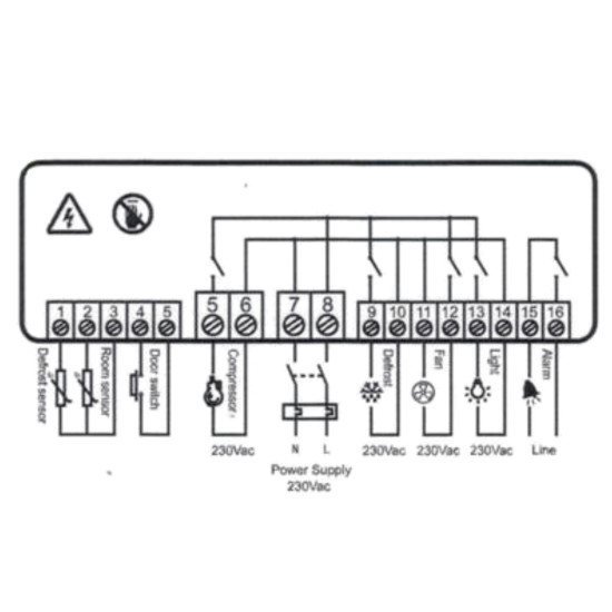 Electrical-Control-Panel-ECB-1000Q-16A-2.5HP-220V-ELITECH
