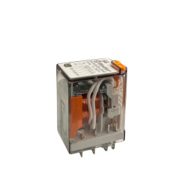 RELAY ELECTROMAGNETIC 24VAC 7A (55.34.8.024.0040) 4 contacts FINDER