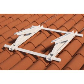 TILE AIR CONDITIONER BRACKETS STABLE WHITE (12-28°) 100x48cm SUITABLE FOR 7-24000BTU AAA! OPTION "VECAMco"