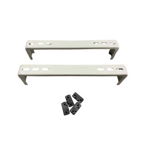 AIR CONDITIONER FLOOR BRACKETS STABLE WHITE SUITABLE FOR 18-24000 BTU AAA! OPTION