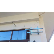 WALL AIR CONDITIONER BRACKETS FOLDABLE GALVANIZED SUITABLE FOR 9-15000btu A OPTION ACRTOOLS