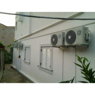 WALL AIR CONDITIONER BRACKETS FOLDABLE GALVANIZED SUITABLE FOR 15-24000 BTU AA! OPTION