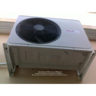 WALL AIR CONDITIONER BRACKETS FOLDABLE WHITE GALVANIZED SEASIDE SUITABLE FOR 15-24000 BTU LARGE AAA! OPTION 