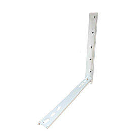 WALL AIR CONDITIONER BRACKETS FOLDABLE WHITE GALVANIZED SEASIDE SUITABLE FOR 15-24000 BTU LARGE AAA! OPTION 