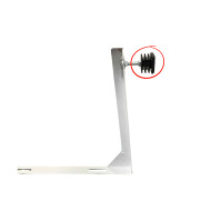 Adjustable PVC Thermal Insulation Spacer (Set of 4 pcs.) for Wall-Mounted Air Conditioner Brackets ACRTOOLS