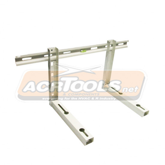 WALL-AIR-CONDITIONER-BRACKETS-FOLDABLE-WHITE-ACR420-9-18000BTU-spirit-level-AAA-OPTION-ACRTOOLS