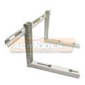 WALL-AIR-CONDITIONER-BRACKETS-FOLDABLE-WHITE-ACR420-9-18000BTU-spirit-level-AAA-OPTION-ACRTOOLS
