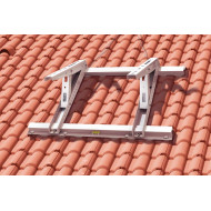 TILE AIR CONDITIONER BRACKETS STABLE WHITE (9-45°) 80x45cm SUITABLE FOR 7-12000 BTU MT630 101 1.8mm AAA! OPTION RODIGAS