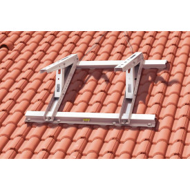 TILE AIR CONDITIONER BRACKETS STABLE WHITE (9-45°) 80x45cm SUITABLE FOR 7-12000 BTU MT630 101 1.8mm AAA! OPTION RODIGAS