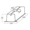 AIR-CONDITIONER-FLOOR-BRACKETS-STABLE-PVC-WHITE-420mm-9-26000BTU-AAA-OPTION-VECAMco