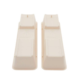 AIR CONDITIONER FLOOR BRACKETS STABLE WHITE PVC SUITABLE FOR 9-24000 BTU AAA! OPTION ACRTOOLS 