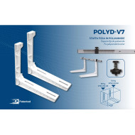 WALL AIR CONDITIONER BRACKETS STABLE SYNTHETIC SINGLE SEASIDE STAINLESS STEEL FOR 15-24000 BTU 52#45 90kg AAA! OPTION ACRTOOLS