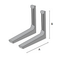 WALL-AIR-CONDITIONER-BRACKETS-STABLE-SYNTHETIC-SINGLE-SEASIDE-STAINLESS-STEEL-15-24000BTU-90kg-aaa-option-ACRTOOLS